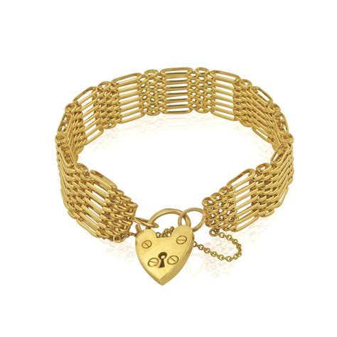 pre owned ladies gold bracelets.